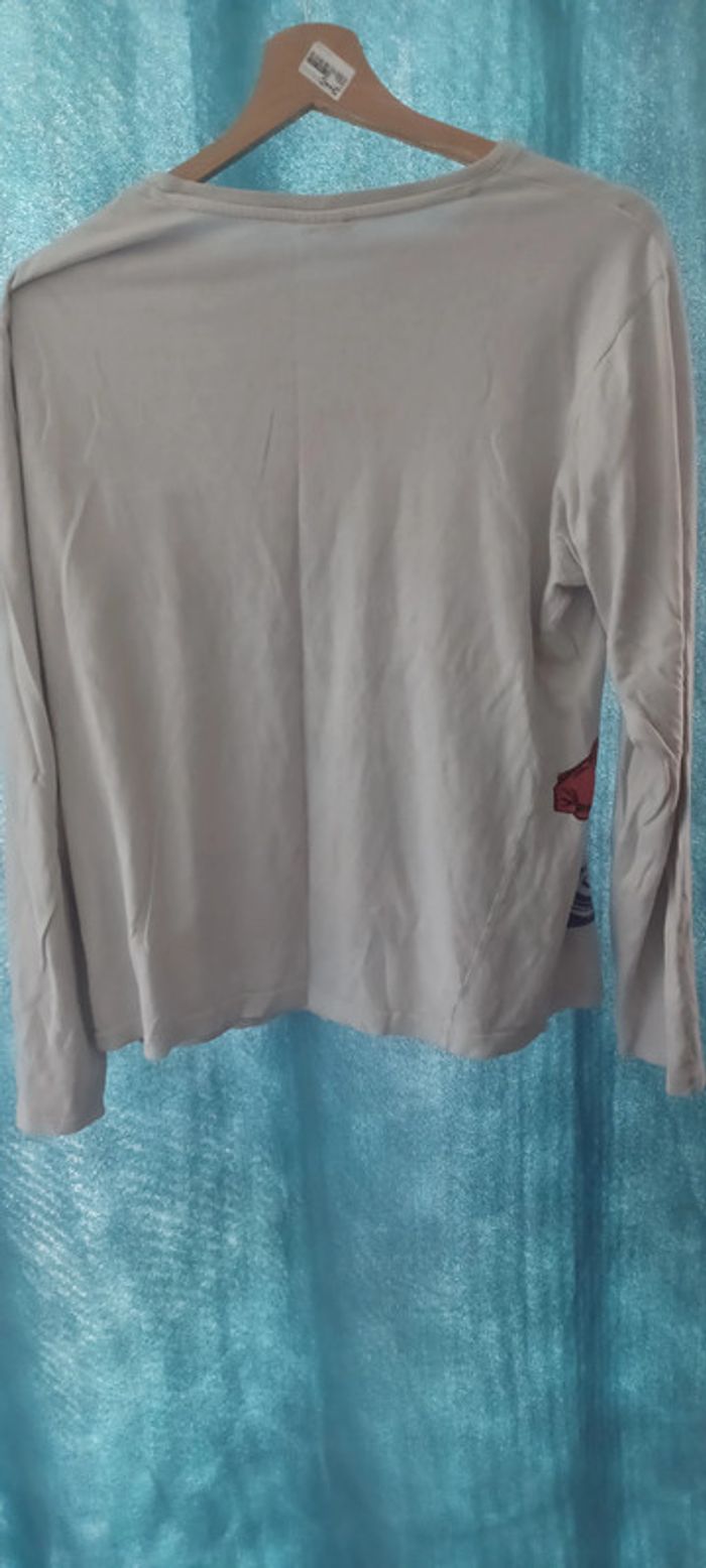 T shirt manches longues marvel - photo numéro 2