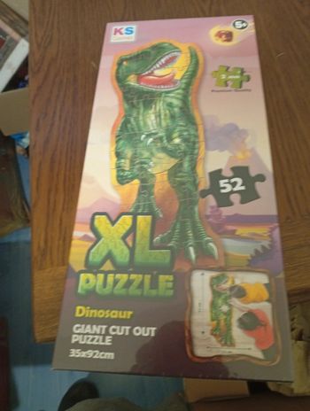 Puzzle XXL dinosaure et forme dès 5 ans neuf