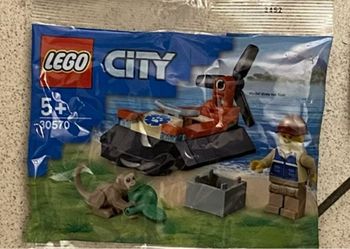 Lego  City - L'aéroglisseur de sauvetage - 30570