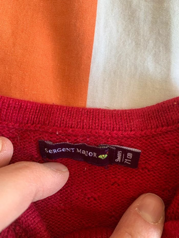 Cardigan rose - photo numéro 2