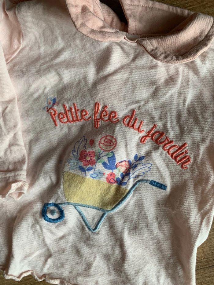 Lot 4 pièces Kiabi tao mots d enfants comme neuf 3 mois - photo numéro 2