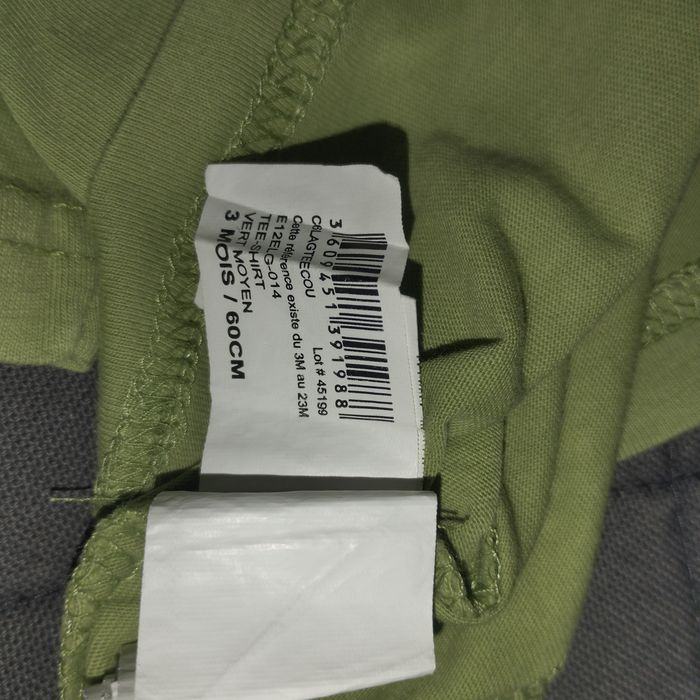 Tshirt bébé 3 mois DPAM - photo numéro 5