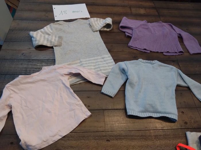 Lot de vêtements bebe filles hivers 18 mois - photo numéro 6