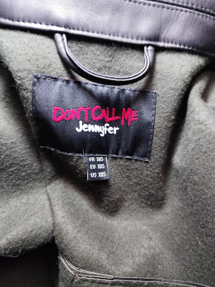 Veste chemise similicuir en très bon état - photo numéro 5
