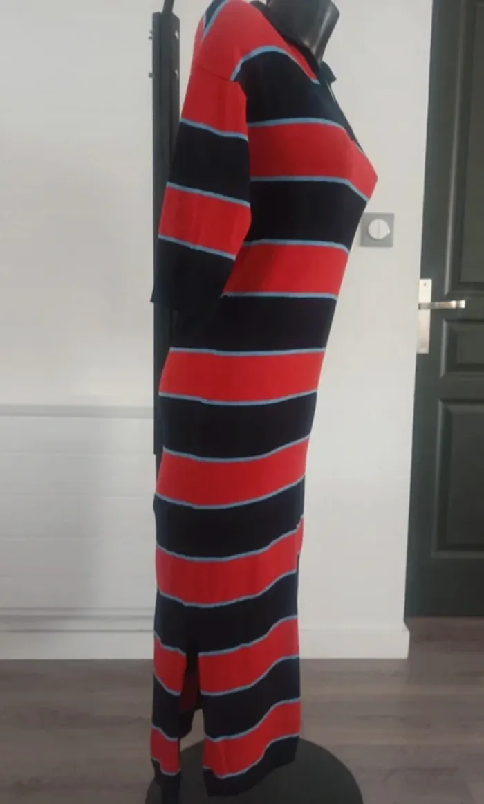 Robe longue rayée - photo numéro 2
