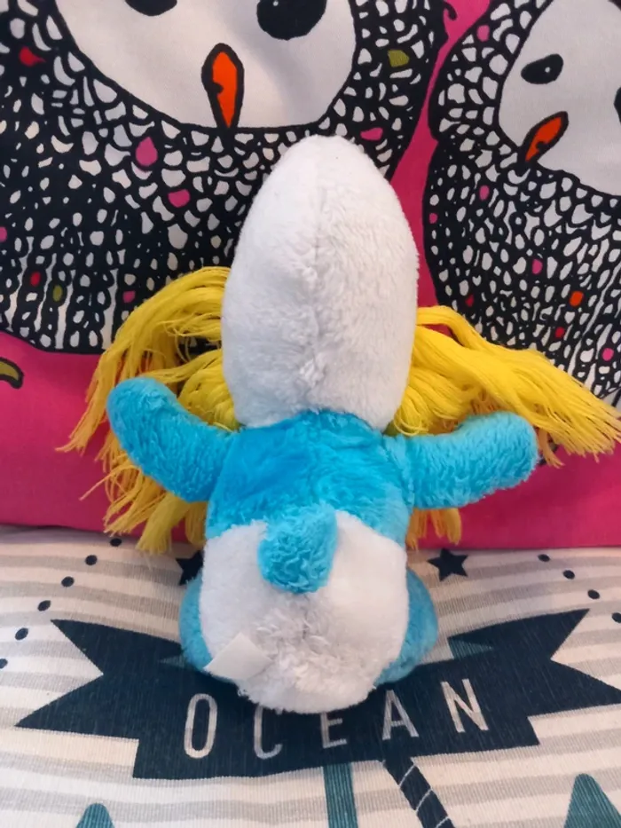 3 peluches vintages schtroumpf - photo numéro 11
