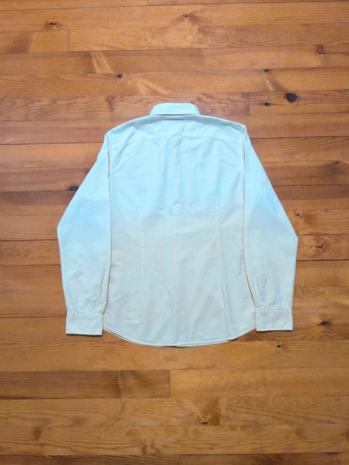 Chemise Ralph Lauren - Custom Fit - Logo brodé gris - Jaune - Taille XL - photo numéro 4