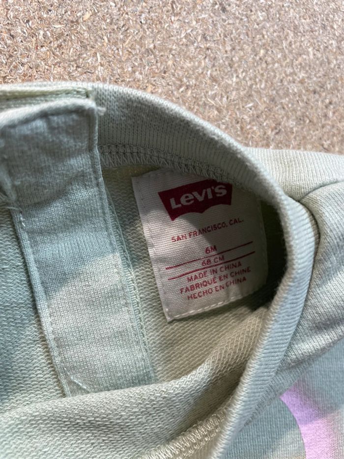 Sweat levis 6 mois fille - photo numéro 5