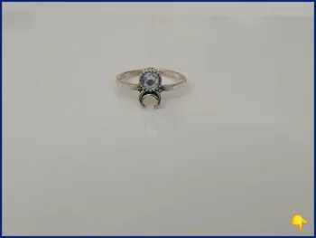 Bague argentée tendance – Acier inoxydable – Intemporelle & brillante