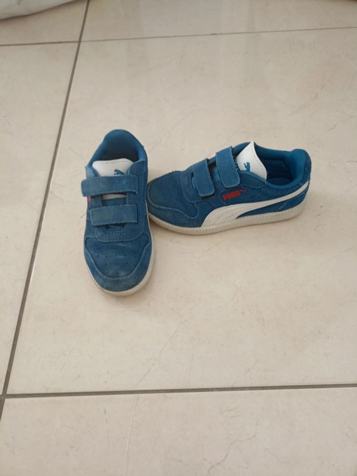 Basket puma bleu - photo numéro 2