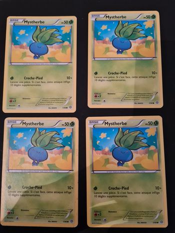 Carte pokémon Mystherbe 1/98