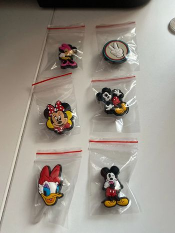 Lot de breloques Disney pour chaussures Crocs