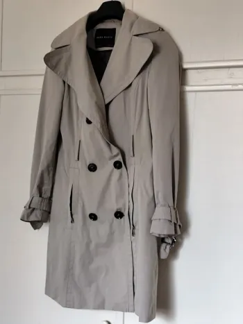 Trench long femme Zara XS