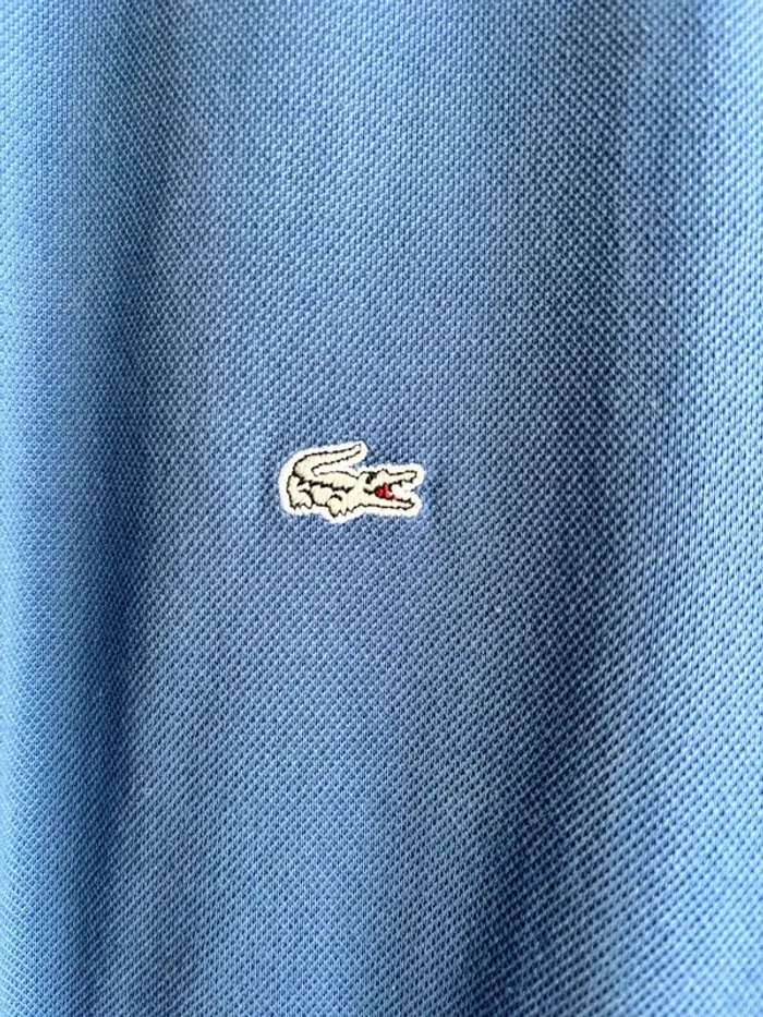 Chemise Lacoste bleue - photo numéro 2