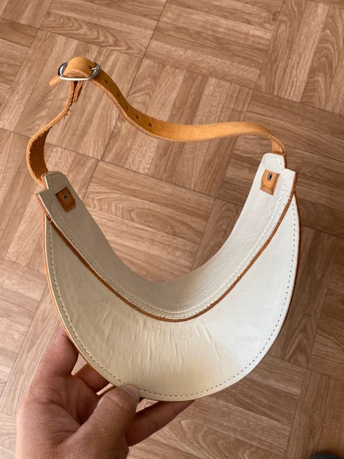 Casquette visière marron vintage Éthiopia - photo numéro 3
