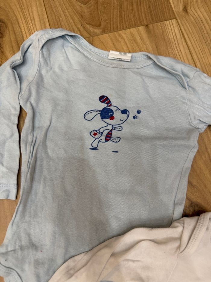 Lot de 5 bodies manches longues 12 mois - photo numéro 3