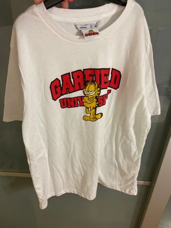 T-shirt blanc Garfield