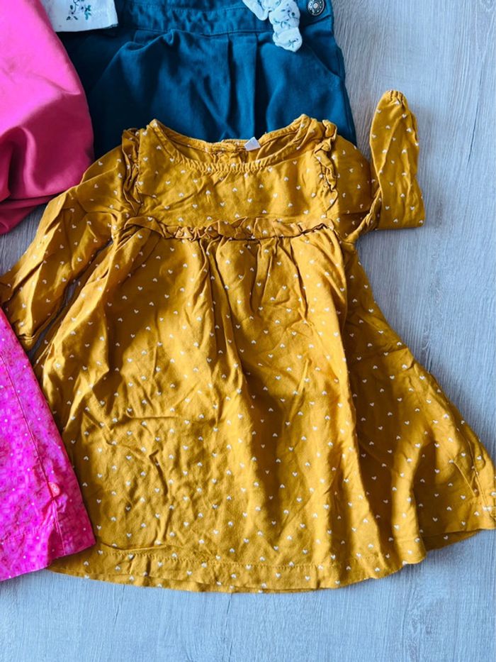 Lot de robes bébé fille multiple marque - photo numéro 5