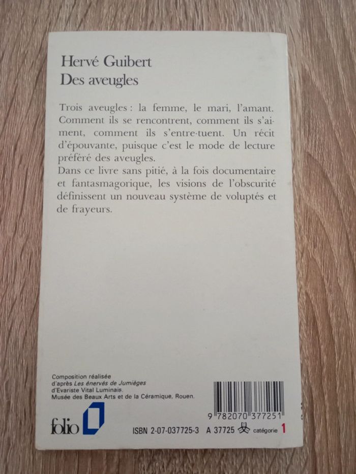 Hervé Guibert 🔹 Des aveugles - photo numéro 2