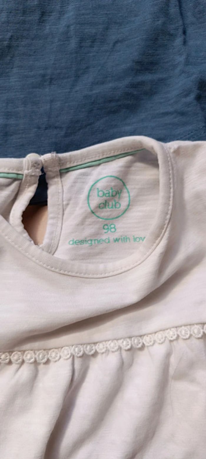 Lot 2 t-shirt 3 ans - photo numéro 2