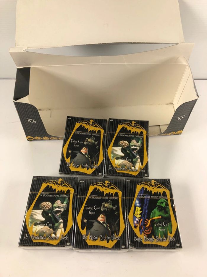 The nightmare before Christmas trading card game