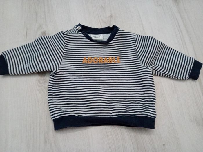 Pull marin 3 mois