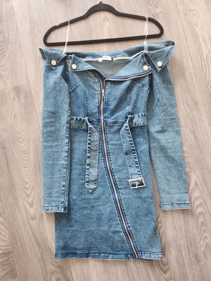 Robe en jean Naumy