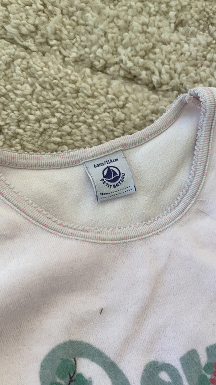 Pyjama fille petit bateau 6 ans - photo numéro 3