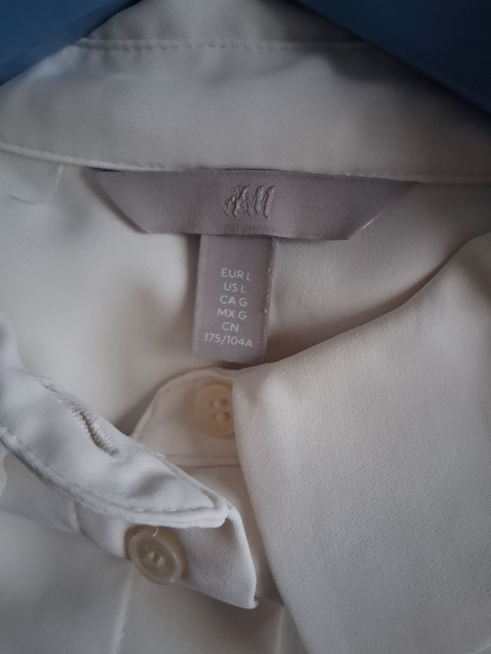 Chemise crème taille L - photo numéro 10