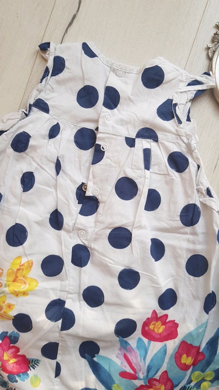 Superbe robe légère estivale catimini fille 3ans - photo numéro 4