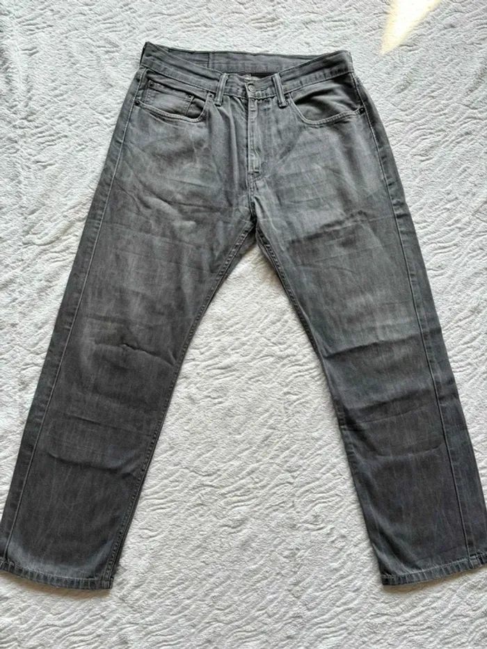 Jean Levi’s homme 559 relaxed straight droit gris taille M W28 - W29 38/40 L30 - photo numéro 4