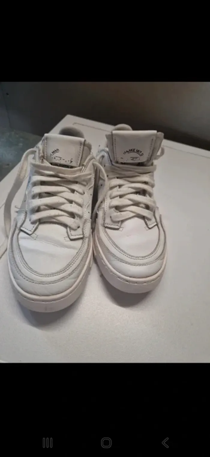 Basket adidas supercourt femme taille 36.5 bon etat - photo numéro 8