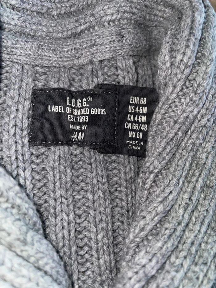 Gilet bien chaud H&M 6 mois - photo numéro 4