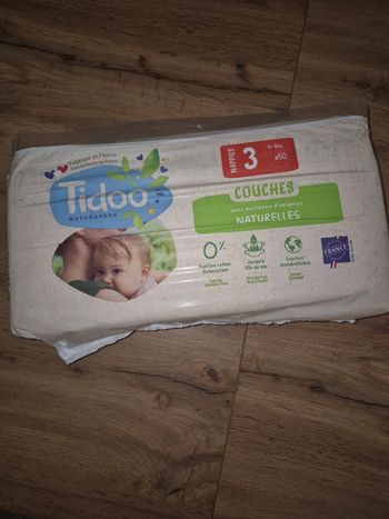 Paquet couches Tidoo taille 3 neuf