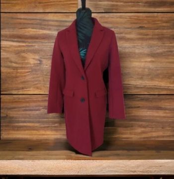 Manteau habillé hiver bordeaux 36