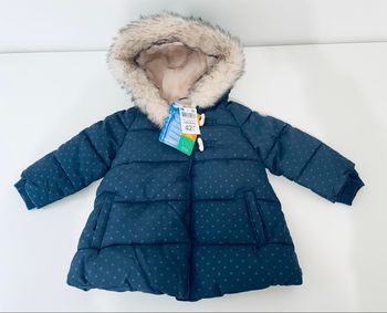 Manteau fourré Obaïbi 12 mois