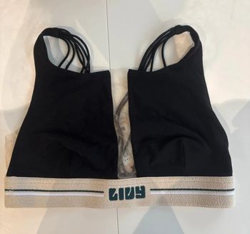 Bralette LIVY - modèle "Bodylovers" Taille : S - Couleur : Noir et beige - Neuf avec étiquette