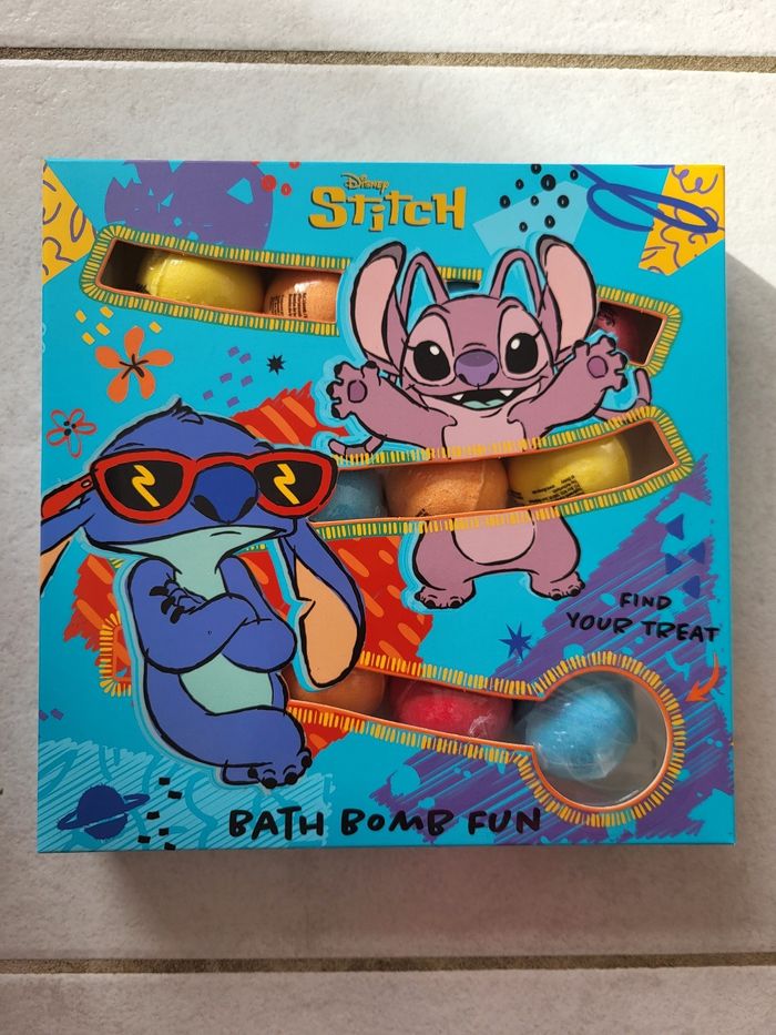 Bombes de bain stitch