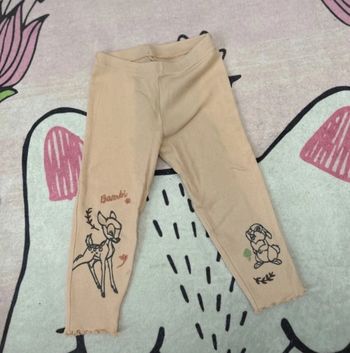 Legging long côtelé Bambi Pan Pan 12/18 mois