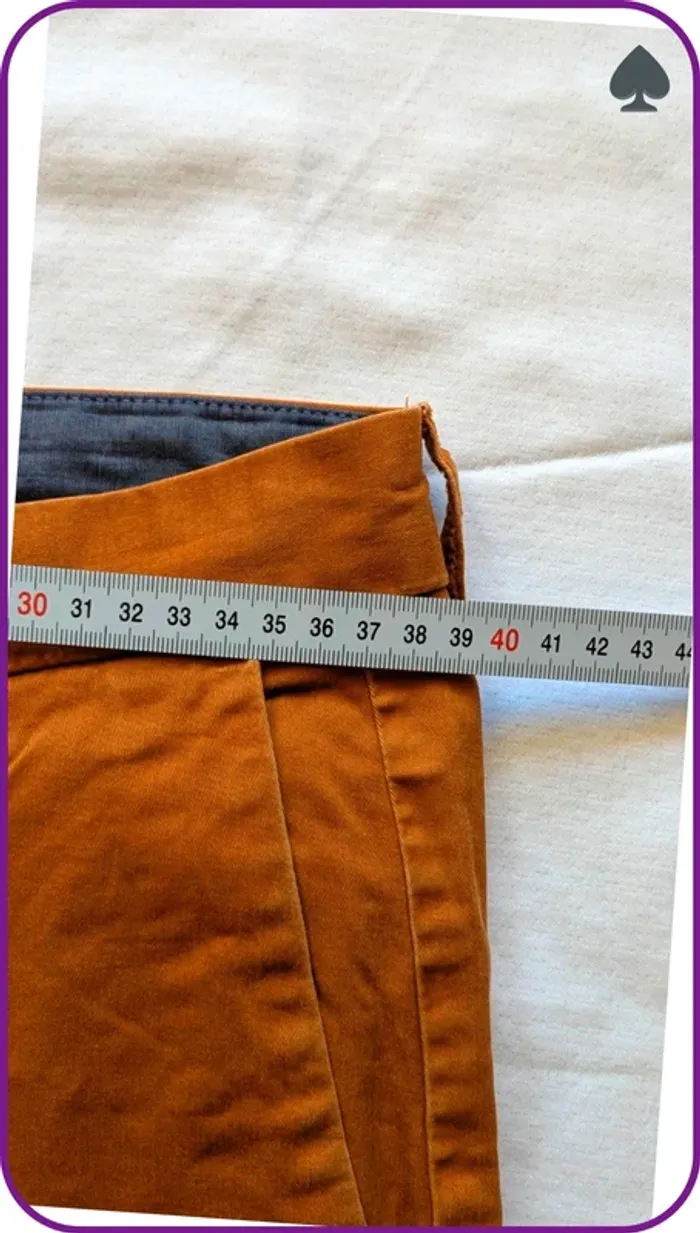 Chino homme slim fit 38 - photo numéro 6