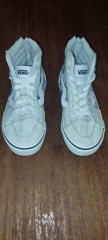Vans enfant blanche