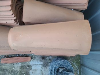 Lot de 90 tuiles rondes canal