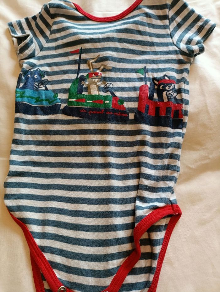 body manches courtes 12 mois - photo numéro 7