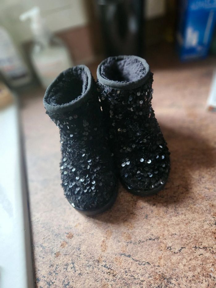 Boots sequin