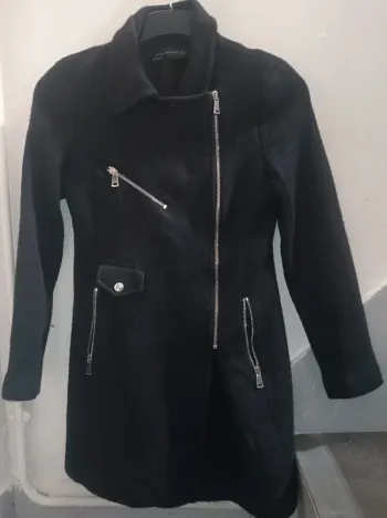 Manteau noir Zara woman Taille 36