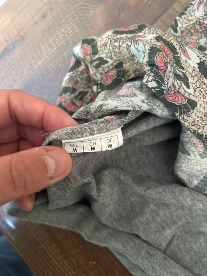 Tunique grise et rose taille M promod - photo numéro 6