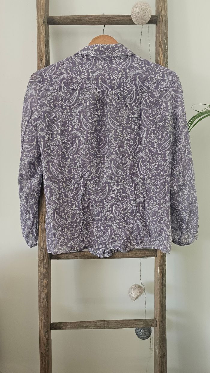 Chemise Caroll taille 38 M - photo numéro 3