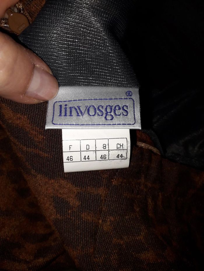 Linvosges jupe ton marron taille 42 - photo numéro 5