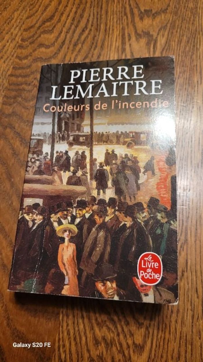 Couleur de l'incendie Pierre Lemaitre