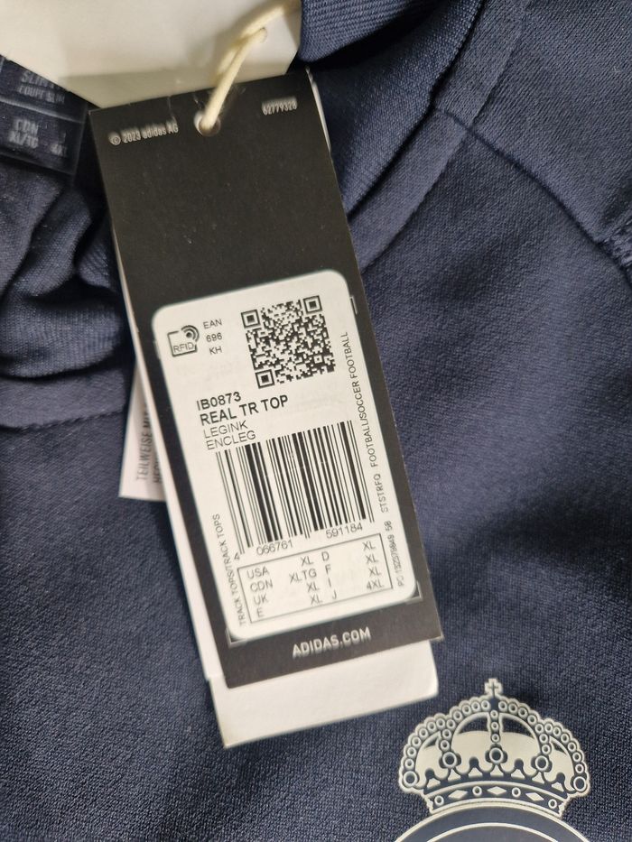 Haut Adidas real Madrid - photo numéro 5